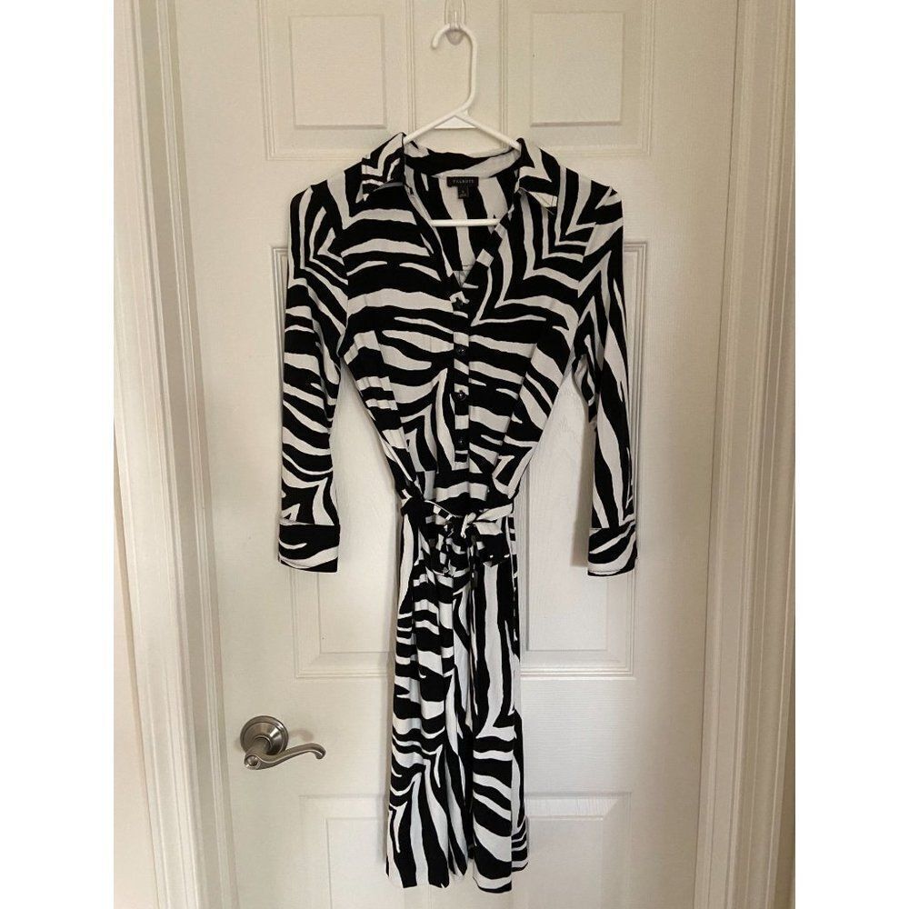 Talbots Zebra Print Dress (Small)